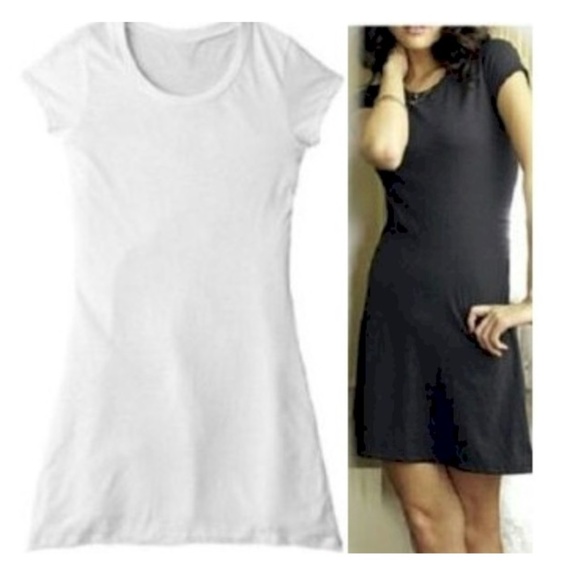 Bella Tops - White T Shirt Tunic T or Dress by Bella White NWT